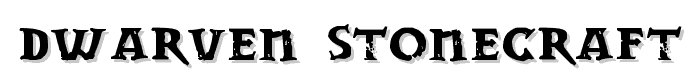 Dwarven Stonecraft font